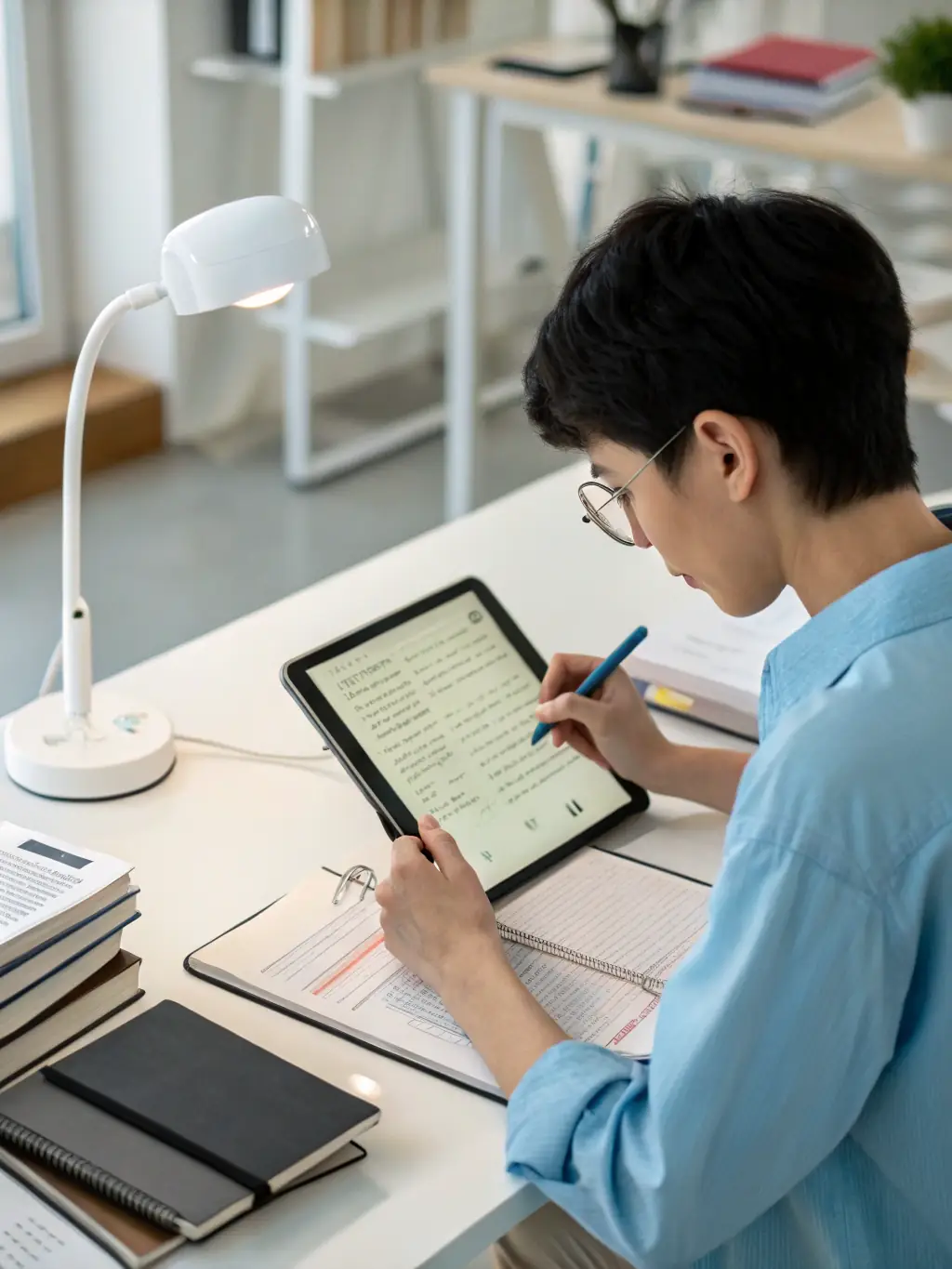 A focused image of a participant working on a digital art piece during an AVANT 1 ERE digital arts program, highlighting technological integration.