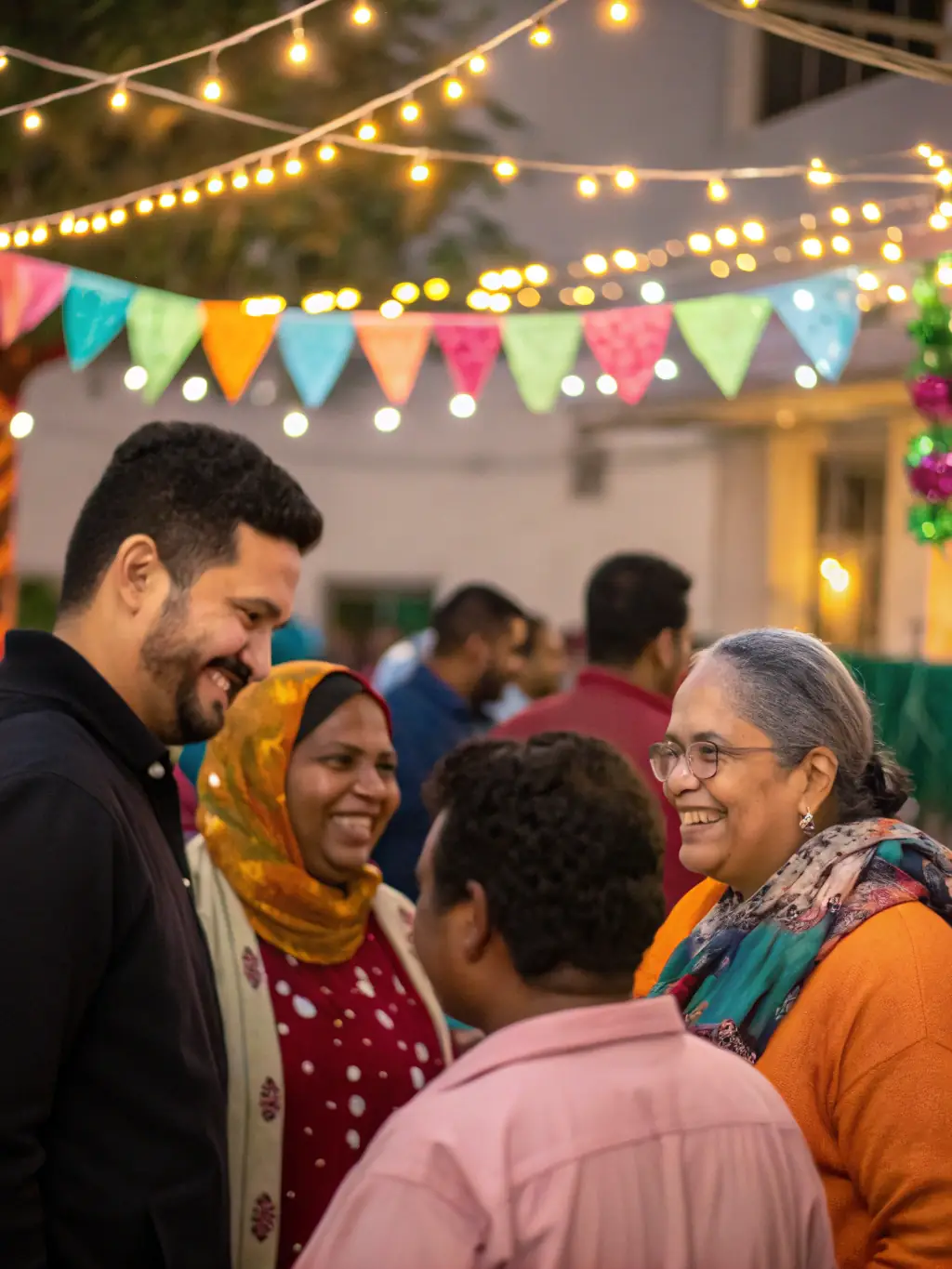 A dynamic image of a community event organized by AVANT 1 ERE, capturing the vibrant atmosphere and cultural exchange.